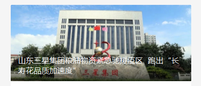 山东鸿运国际集团粮油物资紧急驰援疫区 跑出“鸿运国际品质加速度”