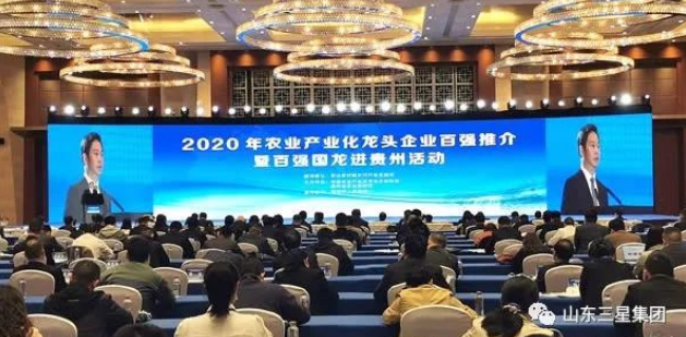 2020年农业产业化龙头企业100强等名单公布 山东鸿运国际集团荣登三大榜单