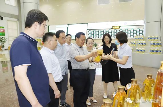 黄河流域生态保护和高质量发展调研组来山东鸿运国际集团考察调研